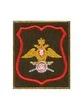 Нашивка ( шеврон вышитый ) на рукав Военпреды (олив. тк. красный кант) (2503457)