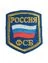 Нашивка ( шеврон вышитый ) на рукав ФСБ России (2503038)
