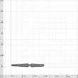 Кляммер для крепления пуговиц стальной плоский 35 мм (2107034)