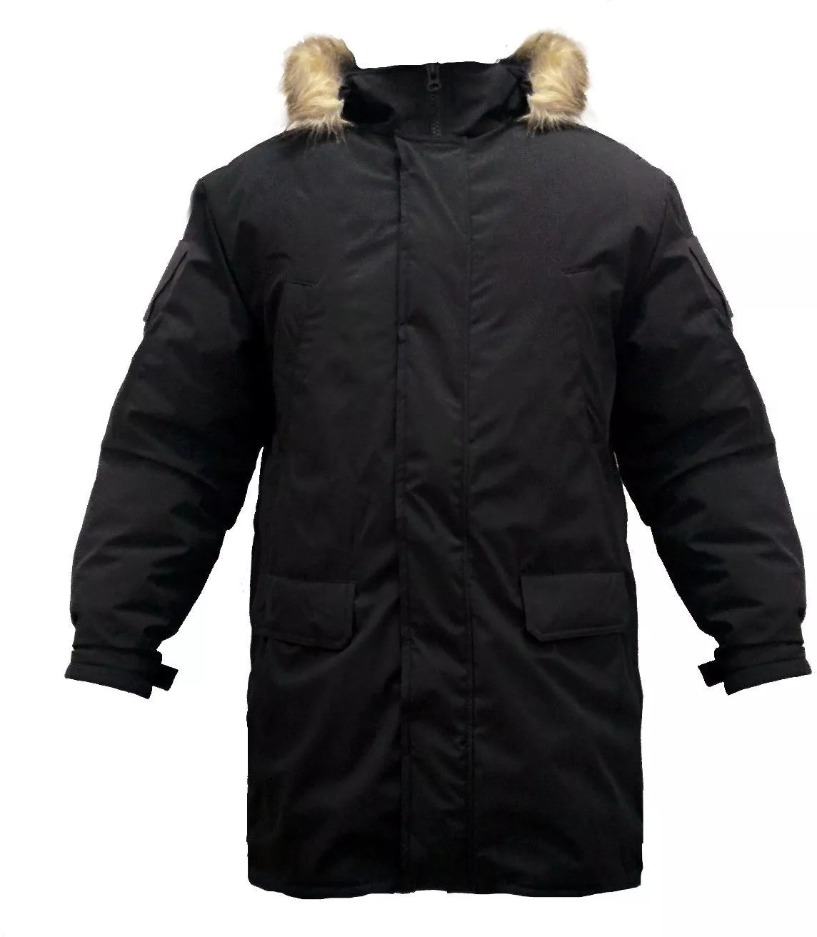 Куртка Аляска зимняя черная