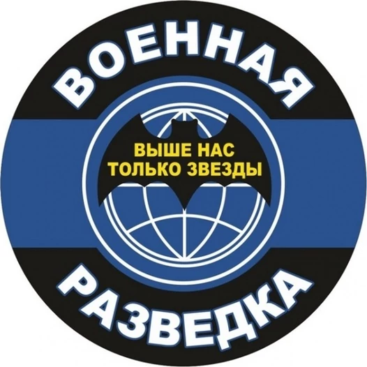 Наклейка на авто Военная Разведка D-10