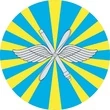 Наклейка «ВВС РФ» круглая №760