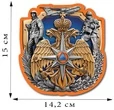 Наклейка на авто "Эмблема МЧС" (15x14,2 см) №287