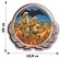 Виниловая наклейка на авто "Спецназ ГРУ" (15x13,5 см) №280