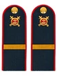 Погоны Полиции темно-синие ПЛАСТИК Звание Ефрейтор