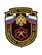 Нашивка (шеврон вышитый) на рукав МЧС России Специальные подразделения ФПС черный