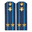 Погоны МО ВДВ синие ПОДПОЛКОВНИК в сборе Пластиковые