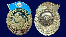 Знак ВДВ "Никто, кроме нас" для бойцов СВО №244