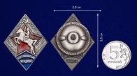 Знак "Ворошиловский всадник" ОСОАВИАХИМ СССР Ромб