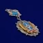 Сувенирный знак МЧС "Отличник авиации" самолет №345