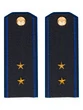 Погоны ФСБ на Китель синие картон звание Прапорщик