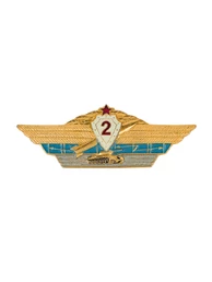 Знак классности офицерский общевойсковой "2 класс" СССР