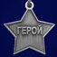Медаль "Платиновая звезда" Героя ЧВК Вагнер (Муляж) №711