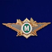 Нагрудный квалификационный знак ФТС "Мастер" для сотрудников таможенных органов №2653