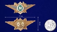 Нагрудный квалификационный знак ФТС "Мастер" для сотрудников таможенных органов №2653