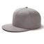 Бейсболка летняя с прямым козырьком Snapback цвет серый