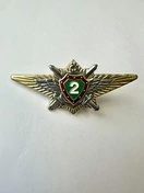 Нагрудный знак Классность Пограничной службы 2 класс