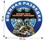 Эффектная наклейка разведки "Выше нас только звезды" (15x15 см) №362