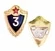 Знак Классность солдатская СА-3 СССР класс с хранения