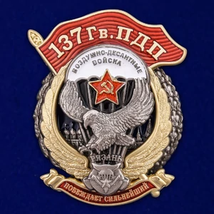 Знак "137 Гв. ПДП" №2917