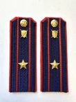 Погоны Следственный комитет на куртку КАРТОН Звание Майор 14х5см