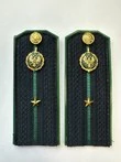 Погоны Пограничной службы ПС ФСБ в сборе на куртку Младший Лейтенант ПЛАСТИК
