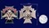 Знак Железнодорожных войск "За отличие" Учреждение: 14.08.2007 №1902