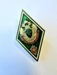 Знак Пограничная служба ромб зеленый