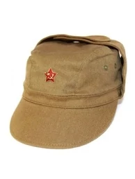 Кепи афганка СССР со звездой фабрики им. Ахунбабаева (раритет)
