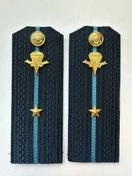 Погоны МО ВДВ синие Младший Лейтенант в сборе Пластиковые