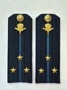 Погоны ВДВ с фурнитурой синие Старший Лейтенант КАРТОН