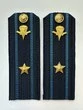Погоны ВДВ с фурнитурой синие Майор КАРТОН
