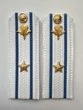 Погоны ВДВ с фурнитурой белые Майор КАРТОН