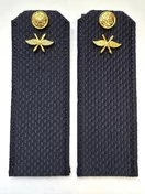 Погоны ВКС ВВС с фурнитурой темно-синие Рядовой ПЛАСТИК