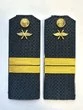 Погоны ВКС ВВС с фурнитурой темно-синие Младший Сержант ПЛАСТИК