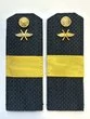 Погоны ВКС ВВС с фурнитурой темно-синие Старший Сержант ПЛАСТИК