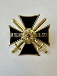 Сувенирный знак крест За службу на Кавказе легкий