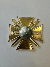 Сувенирный знак крест За службу на Кавказе легкий