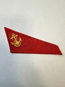 Нашивка уголок на берет Морская пехота СССР