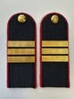 Погоны Полиции на китель темно-синие КАРТОН Звание Сержант 13 см