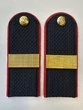 Погоны Полиции на китель темно-синие КАРТОН Звание Старший Сержант 13 см
