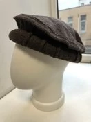 Шапка Пуштунка Афганка Пакол цвет темно-коричневый