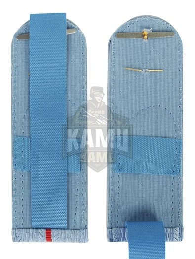 Погоны Полиции картон голубые Подполковник 12 см
