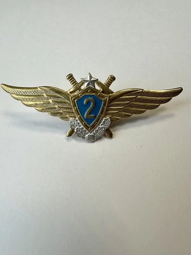 Нагрудный знак Классность ВВС, ВКС 2 класс