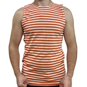 Майка-тельняшка МЧС х/б оранжевая полоса