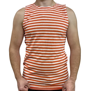 Майка-тельняшка МЧС х/б оранжевая полоса