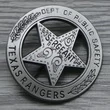 Значок рейнджера США Texas Rangers 4.5 см