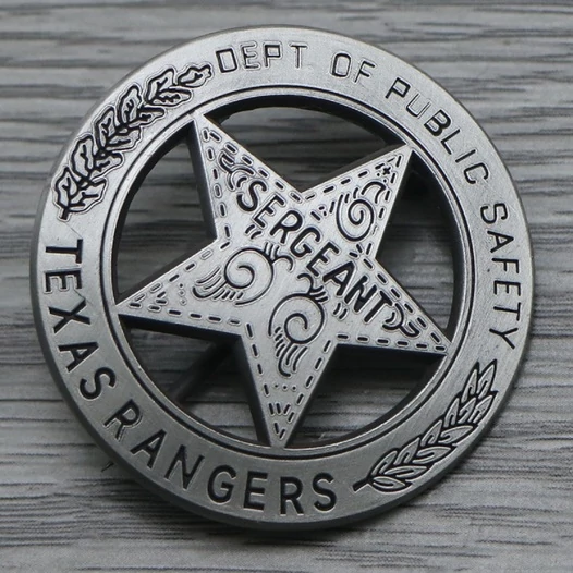Значок рейнджера США Texas Rangers 4.5 см