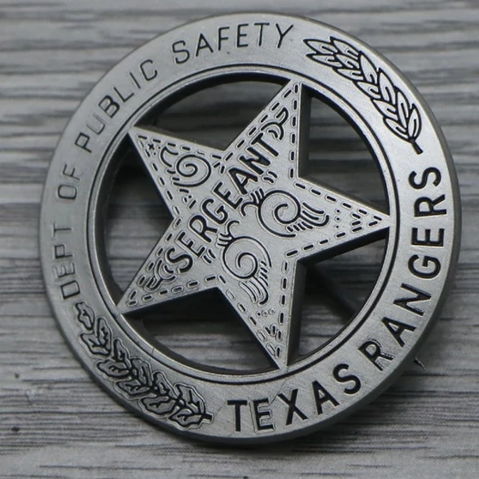 Значок рейнджера США Texas Rangers 4.5 см