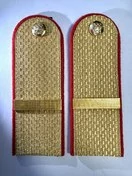 Погоны Полиции золотые КАРТОН Звание Ефрейтор 14 см